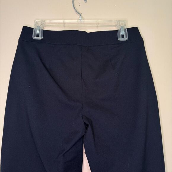 NEW CHICO'S womens size 6 small Travelers Collection crepe india ink ankle pants - Picture 5 of 12